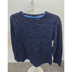 Rugby University Blue Long Sleeve Shirt Men's Size Large